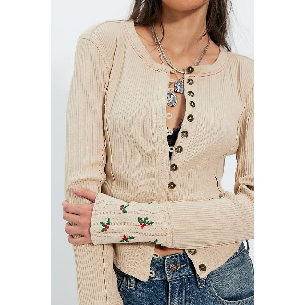 Free People We The Free Daria Cuff Cardi